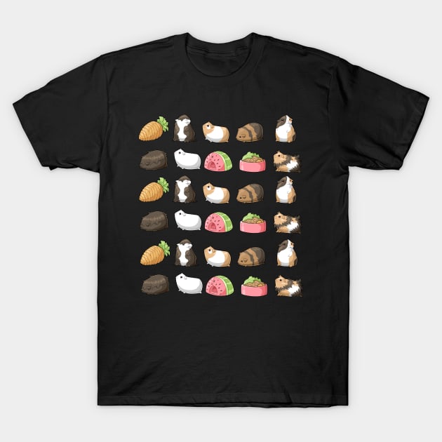 Guinea Pig Procession T-Shirt by BasicBeach